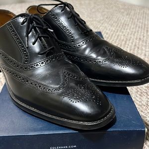 Cole Han wing tip dress shoes